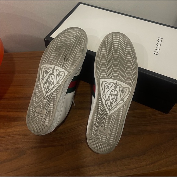 Gucci White Sneakers for Women size 37 - Picture 6 of 8